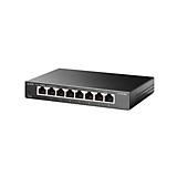 TP-Link - TL-SG108S - Netwerkswitch - Zwart - Stalen Behuizing - 8 Poorten