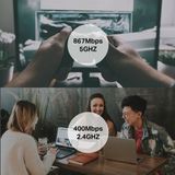 Tp-Link - Archer T3U - Wifi-adapter - Zwart - USB 3.0