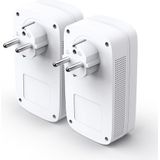 TP-Link - TL-PA8033P Kit - Passthrough Powerline Starter Kit - EU Stekker