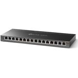 TP-LINK TL-SG116E Switch - Onbeheerd - 16 Poorten - Metaal