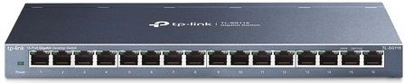 TP-LINK TL-SG116 Switch - 16-Port 10/100/1000Mbps - Desktop - Eco-vriendelijk