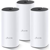 TP-Link - Deco M4 - Multiroom Mesh Wifi-systeem - Wit - 1200 Mbps - 3-pack