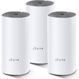 TP-LINK Deco E4 - Draadloze Router - Wit - 3-Pack