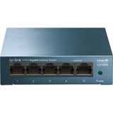 TP-Link - LiteWave LS105G - Unmanaged Switch - Zwart - Energiezuinig