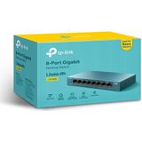 TP-Link - LS108G - Netwerk Switch - 8-poorts - Unmanaged - Groen Ethernet