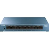 TP-Link - LS108G - Netwerk Switch - 8-poorts - Unmanaged - Groen Ethernet