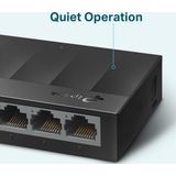 TP-Link - LS1005G - 5-Port Gigabit Switch - Groen - Energiebesparend