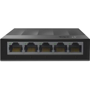 TP-Link - LS1005G - 5-Port Gigabit Switch - Groen - Energiebesparend