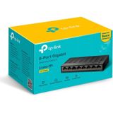 TP-Link - LS1008G - Unmanaged Switch - Groen - Ethernet