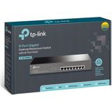 TP-Link - TL-SG1008MP - Switch - 8 Poorten - PoE+ - 126W