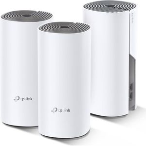 TP Link Deco E4 (3 pack) Dual band ( GHz / 5 GHz) Wi Fi 5 (8ac) Wit, Grijs 2 Intern
