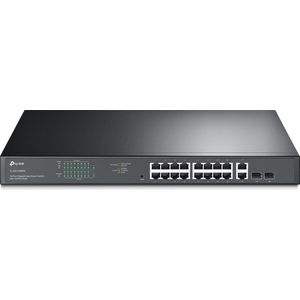 TP-Link - TL-SG1218MPE - Netwerk switch - 16-Port Gigabit - PoE+ - Easy Smart Switch