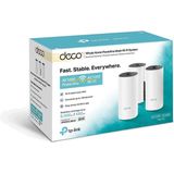 TP-Link - Deco P9 - Multiroom Wifi Mesh Systeem - Wit - 3-Pack