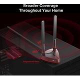 TP-Link - Archer TX3000E - Draadloze Netwerkadapter - WiFi 6 - Bluetooth - 2402 Mbps