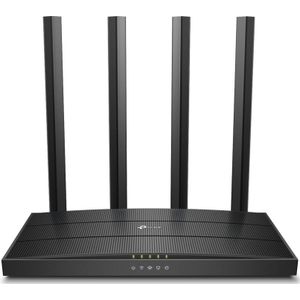 TP Link Archer C6 Draadloze Router 1200 Mbps WiFi 5 Zwart