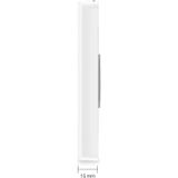 TP-Link EAP235-Wall AC1200 Gigabit Wi-Fi Access Point voor wandmontage (wifi-snelheid tot 1167 Mbit/s, Omada SDN, centraal beheer, eenvoudige installatie, 4 Gigabit LAN-poorten) wit