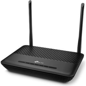 TP-Link TD-W9960v Internet Box, DSL Modem Router, VDSL-vectoring 100 Mbit/s, 4 x 100 Mbps poorten, N300 WLAN, tot 6 DECT handsets, compatibel met Telekom/1&1/Vodafone/O2, alleen voor Duitsland