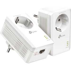 TP-Link TL-PA7017P KIT - Powerline Adapters - Zonder WiFi - 1000 Mbps - Wit
