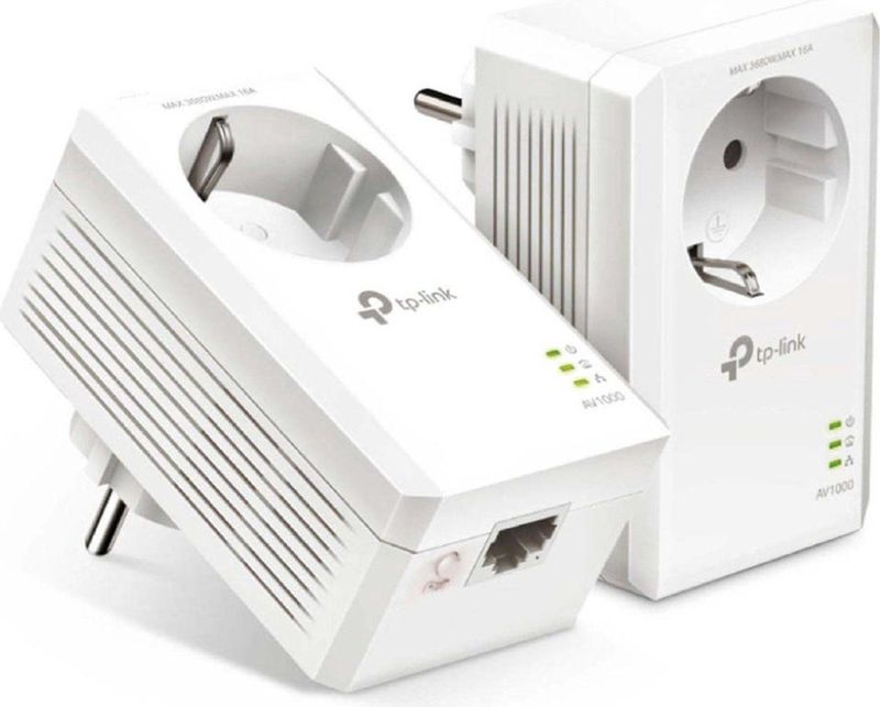 TP-Link - TL-PA7017P Kit - Powerline-adapter - Wit - 2-pack