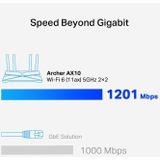 TP-Link Archer AX10 - Router - Wifi 6 - 1500 Mbps