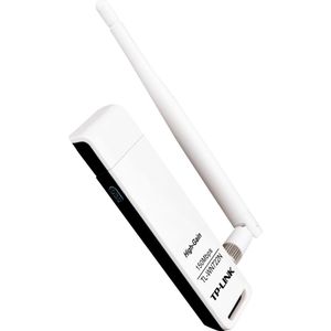 TP-Link - TL-WN722N - Wifi-adapter - Zwart - USB - Draadloos