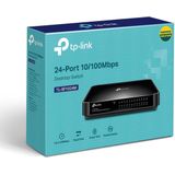 TP-Link TL-SF1024M - Netwerk Switch - 24 Poorten - Unmanaged