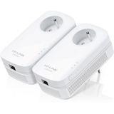 TP-Link TL-PA8015PKIT Powerline - 1300 Mbps - Wit - 2 Stuks