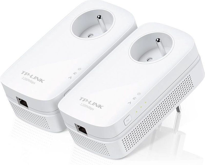 TP-Link TL-PA8015PKIT Powerline - 1300 Mbps - Wit - 2 Stuks
