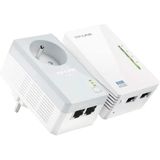 TP-Link TL-WPA4225 KIT - Wifi Powerline - 2 stuks - Wit