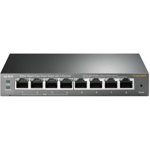 TP-Link TL-SG108PE - Switch - 8 Poorten - 4 PoE - Gigabit - Managed