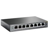 TP-Link TL-SG108PE Managed L2 Gigabit Ethernet (10/100/1000) Power over Ethernet (PoE) Zwart