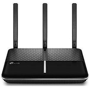 TP-Link Archer VR600v AC1600 WLAN telefonie modemrouter (VDSL/ADSL-modem, 1300 Mbit/s (5GHz), 300 Mbit/s (2,4 GHz) comp. met Telekom/1&1/Vodafone/O2, DECT-basis en Mediaserver, alleen voor Duitsland)