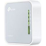 TP-Link TL-WR902AC AC750 WLAN Nano Router (433Mbit/s (5GHz) +300Mbit/s (2,4GHz) (tragbar, Accesspoint, TV Adapter, Repeater, Router, Client, Media, FTP Server), weiß/grau