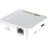 TP-Link TL-WR902AC AC750 WLAN Nano Router (433Mbit/s (5GHz) +300Mbit/s (2,4GHz) (tragbar, Accesspoint, TV Adapter, Repeater, Router, Client, Media, FTP Server), weiß/grau