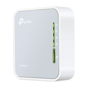 TP-Link TL-WR902AC draadloze router Fast Ethernet Dual-band (2.4 GHz / 5 GHz) Wit