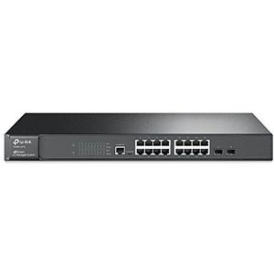 TP-Link JetStream Pure-Gigabit L2 Managed Switch met 16 poorten (T2600G-18TS)