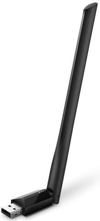 TP-Link - Archer T2U Plus - USB-adapter - Zwart - 600 Mbit/s - Dual Band