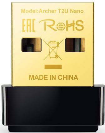 TP-Link - Archer T2U Nano - Netwerkadapter - Dual Band - USB-A - AC600