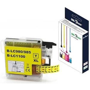 INK-POWER COMP. BROTHER LC980XL/LC1100XL/LC985XL CYAN 18ml