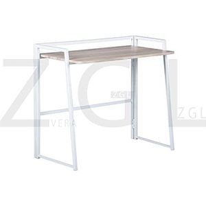 MEUBLE COSY Computertafel eiken 90 x 48 x 72-81 cm