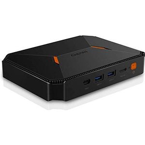 CHUWI HeroBox Mini PC Intel Gemini-Lake N4100 Quad-Core processor, 8 GB RAM DDR4, 180 GB SSD (uitbreidbaar tot 2TB 2.5 HDD en tot 1TB SSD), Dual Band WIFI 2.4GHz/5GHz, Bluetooth 4.0, Windows 10