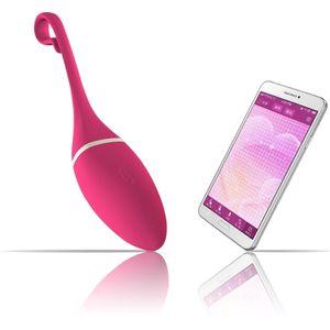 Realov Irena Draagbare Bullet Vibrator - Mobiel Bestuurbaar - Roze