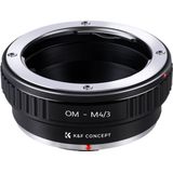 K&F Concept - OM-M43 - Adapter - Olympus OM Lens op Micro Fourthirds M4/3 Camera