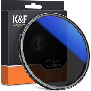 K&F Concept 49mm variabele ND2-ND400 slim filter HMC ND fader grijsfilter