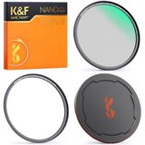 K&F Concept Magnetic 1/4 Black Mist Nano-X filter incl adapterring en lensdop 82 mm