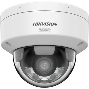 Hikvision - 4 MP - Netwerkcamera - Wit - Slim Hybride Licht - 2688 x 1520 pixels