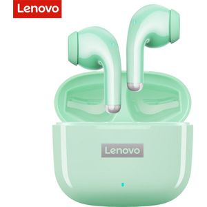 Lenovo Livepods LP40 Pro Wireless Bluetooth 5.1 Earbuds - Volledig Draadloos In-Ear Oortjes - Waterproof - Siliconen Oordopjes - Universeel Apple/Samsung/Android/iPhone - Groen