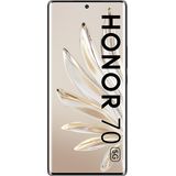 HONOR 70 smartphones, 5G, 8+256 GB, gebogen oled-display, 6,67 inch, 120 Hz, drievoudige camera achtercamera 54 MP met Android 12, batterij 4800 mAh met hoge capaciteit met snel opladen 66 W, midnight black