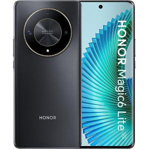 Honor Magic6 Lite (256 GB, Middernachtelijk zwart, 6.78"", Dubbele SIM, 108 Mpx, 5G), Smartphone, Zwart
