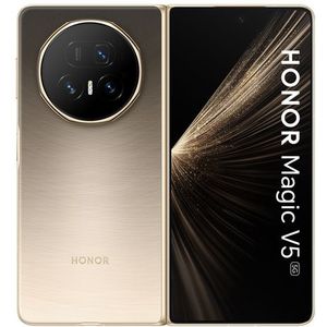 Honor Magic V5 - Zwart Goud - Mobiele Telefoon - 12GB RAM - 512GB Opslag